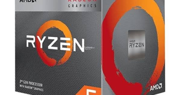 AMD Ryzen 5 3400G Processor with Radeon RX Vega 11 Graphics