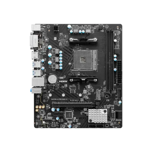 MSI B450M-A PRO MAX II AMD AM4 Motherboard