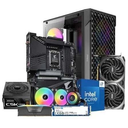 Gigabyte AI TOP 100 Z890 Core Ultra 9 128GB DDR5 RAM 2TB SSD RTX 5070 TI AERO OC Gaming Desktop PC